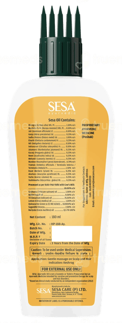 Sesa New Ayurvedic Hair Oil 180Ml